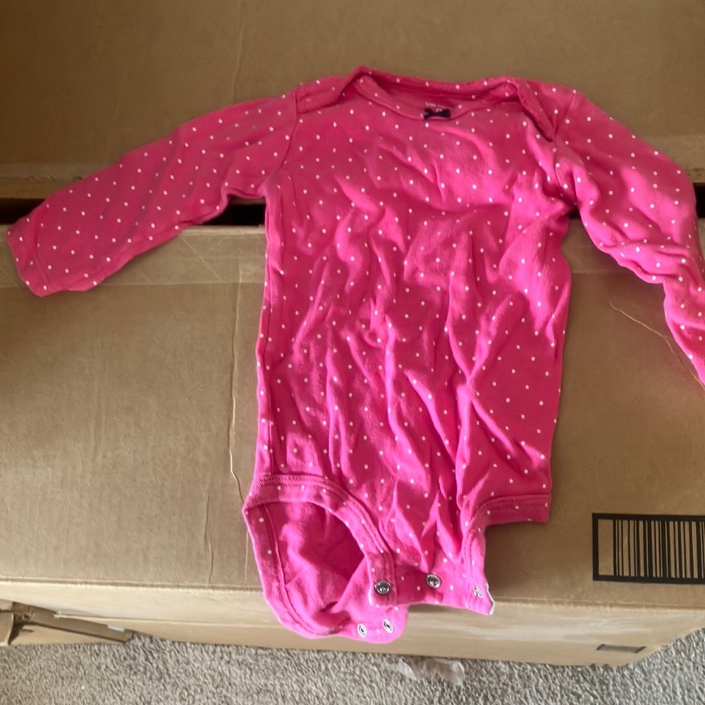 Carters long sleeved one piece 9 months